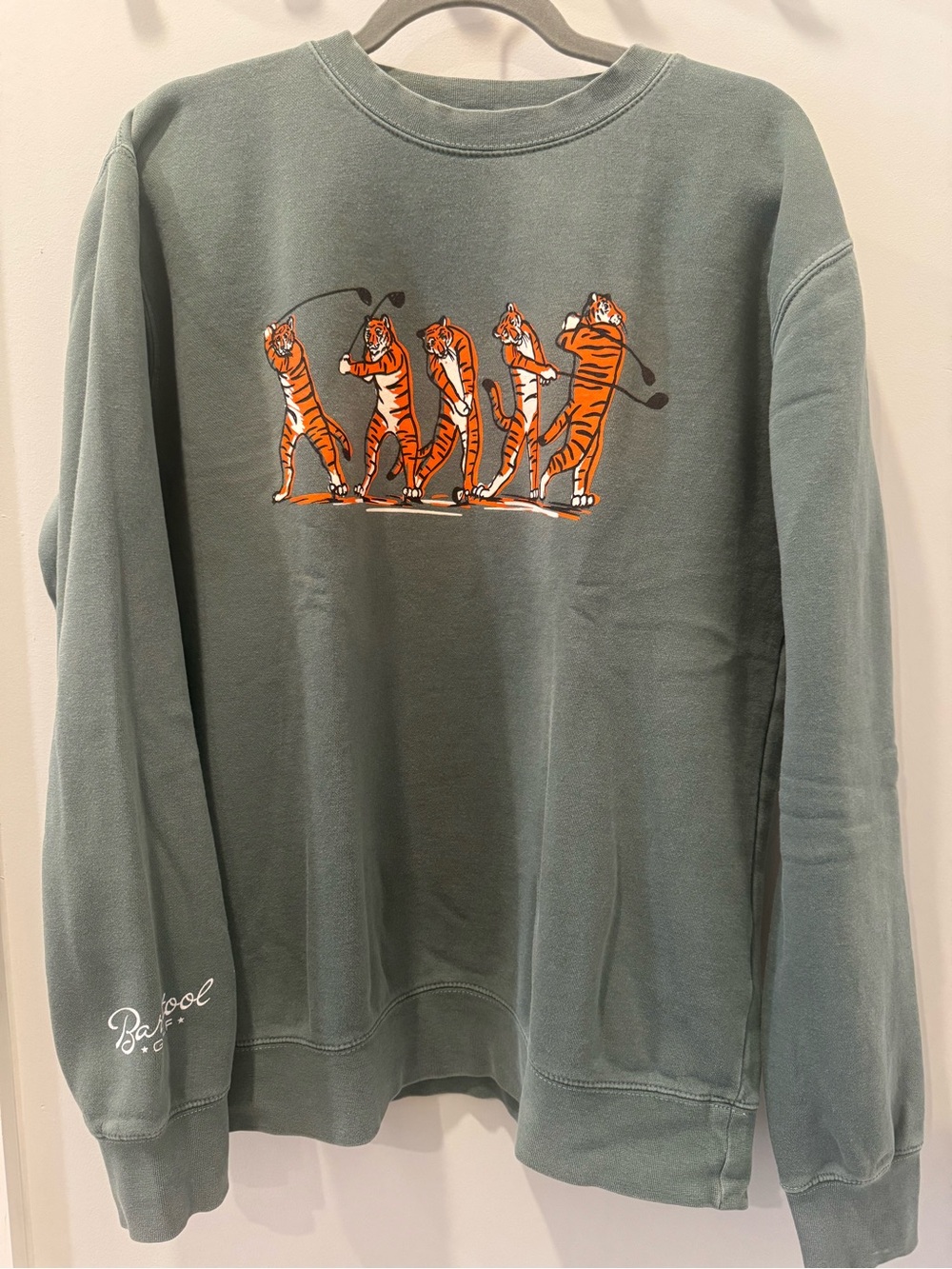 Barstool Sports Golf Tiger Swing Crewneck